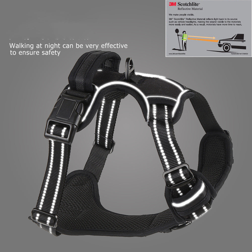 No-Pull Breathable Reflective Dog Harness Vest