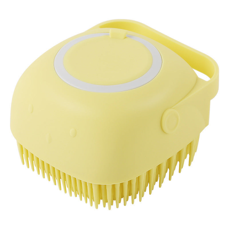 Best Bath Time Pet Brush With Shampoo Dispenser - fordogsakes.com